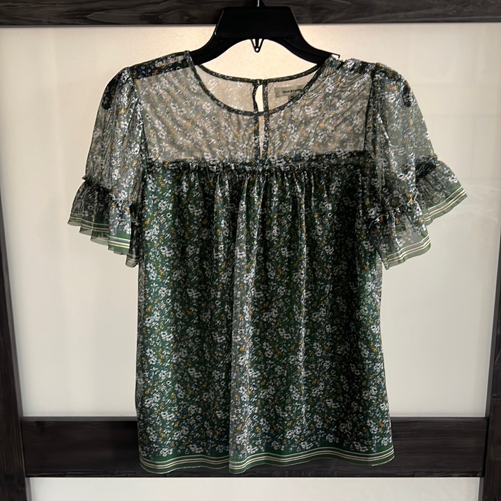 Max Studio Floral Top